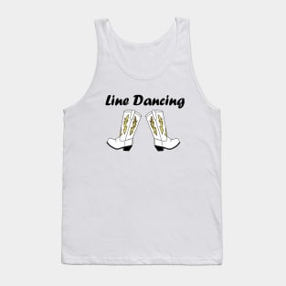 LINE Dance Cowboy Boots Tank Top